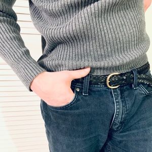 Black, Real Leather, Men’s Belt